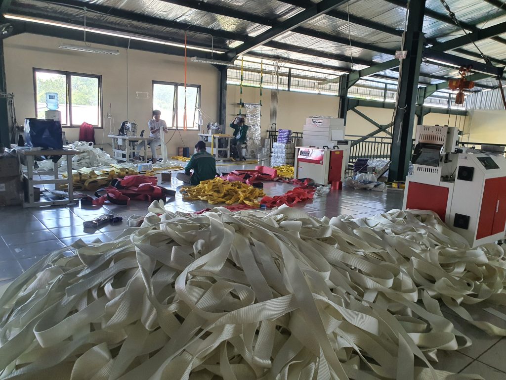 produksi webbing sling belt