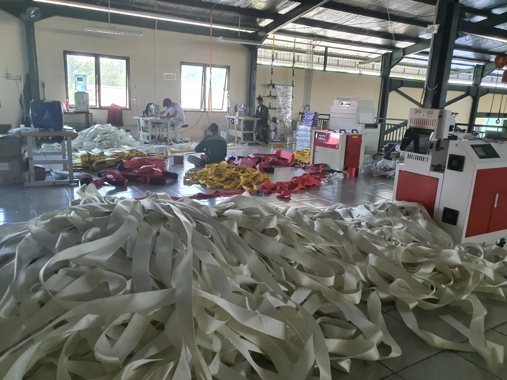 produksi webbing sling belt