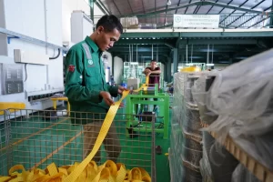 kerusakan webbing sling