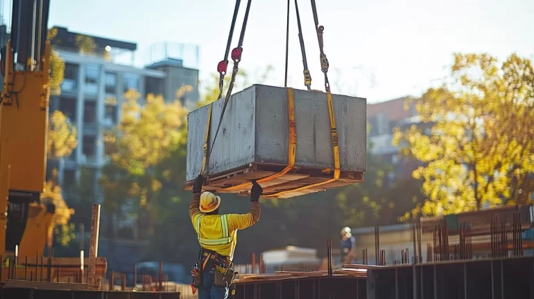 various types and sizes of webbing slings